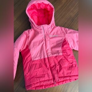 Columbia toddler girl 4T winter jacket